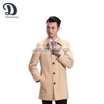 Spring and Autumn style business thin mens windbreaker jacket