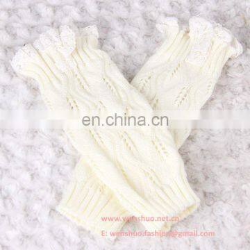 Wholesale Western Cute Young Girls New Lace Knitted Socks photo-6