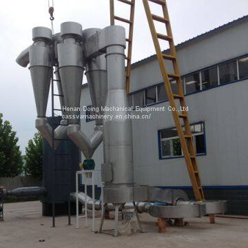 Tapioca flour processing line