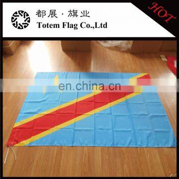 Promotion High Quality Printing Polyester Congo Flag