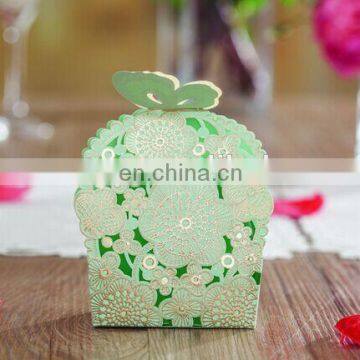 Creative Korean candy butterfly hollowed cheap gift packing box