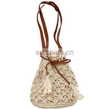 Hot Women's Hook Woven Summer Needle Hollow Out Beach Straw Shoulder Bag