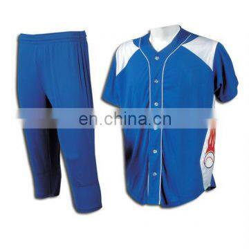 Custom Team 100% Polyester Knitted Baseball Uniforms