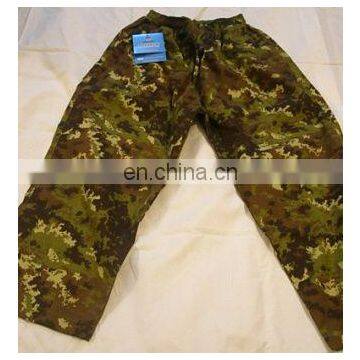 Pants with camouflage