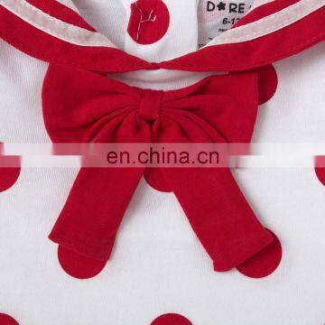 Red Polka Dot Frock For Kids photo-4