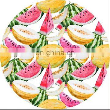 Cotton Cheap Custom Reactive Printed Round Beach Towel Mandala Scarf photo-6