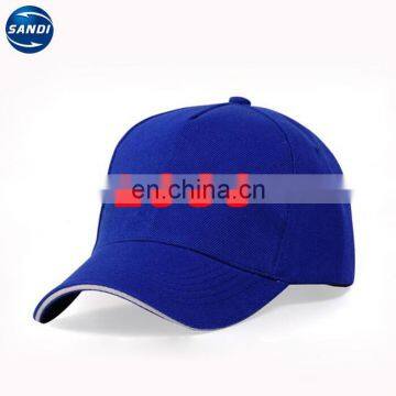 Cotton fabric promotional sports cap snapback