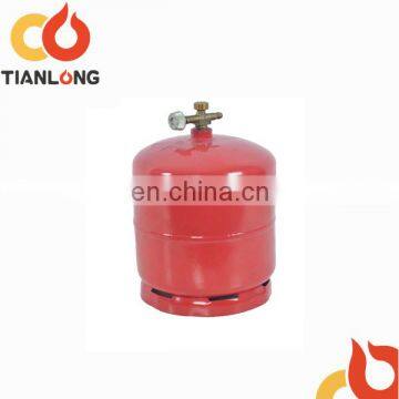 7.2L camping portable lpg metal canister for West Africa