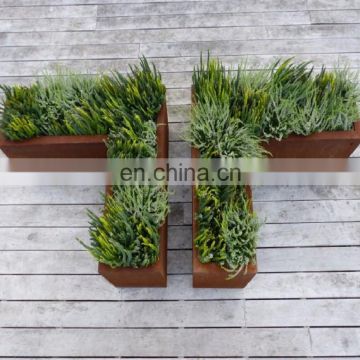 Rectangular Flower Pot Q355GNH Corten steel planter