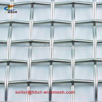 High Carbon Steel Vibrating Screen Mesh / Crimped Wire Mesh for Mining