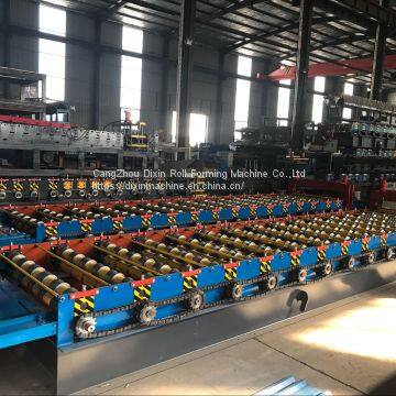 Popular Roofing Panel Trapezoidal Shape Rolling Forming Machine Hebei photo-4
