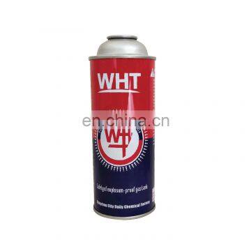 China empty butane gas cartridge wholesale and empty aerosol can 227g