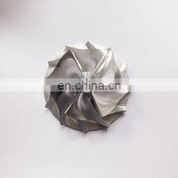 GT3084 451644-0005 61.33/82.00mm 6+6 blades  Bore:5.99 Turbo aluminum 2618/milling/billet compressor wheel for HKS3040