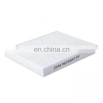 China wholesale car cabin air filter 6447.FF