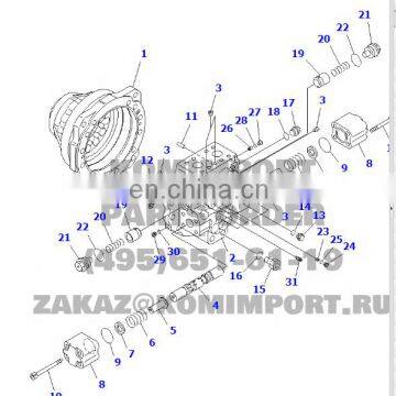 PC2000-8 Travel Motor 7067L01110