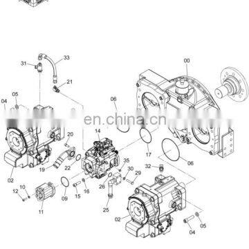 YB60000246 ZX670-5G Hydraulic Pump