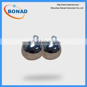 IEC61032 500g 50mm solid core steel ball bearing with ring