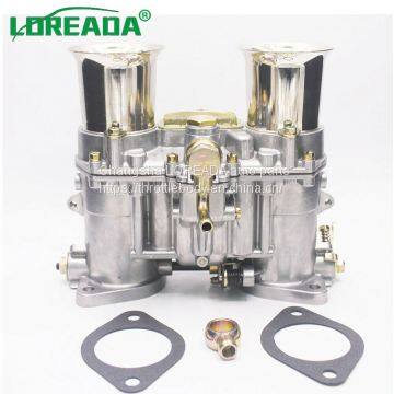 Loreada Carb Assy 48 IDA Weber Carburetor 48IDA Redlin Weber With 2 Gasket & Air Horn 19030.018 19030018