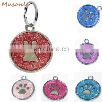 Decorative Dog Collar Accessories Paw Print Charm Dog photo-4