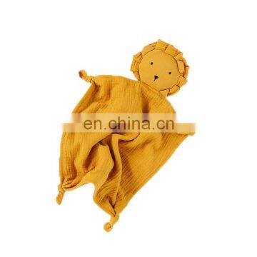 Ready to Ship Mix-color Support Cute Little Lion Baby Comforter Blanket