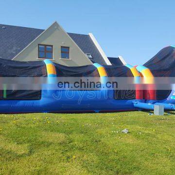 Cheap Blow Up Rainbow Obstacle Course Inflatable Challenge Sport Game For Kids Adults photo-2