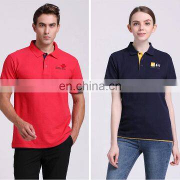 Custom Printing Women Man Polo T Shirt For Sale photo-3