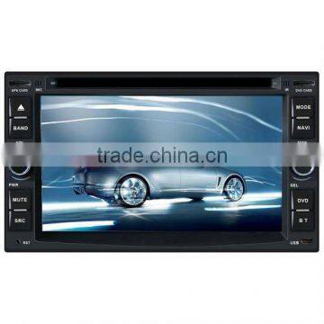 6.2" Car Auto Multimedia DVD Player for Universal Model with 8CD Virtual,IPOD,PIP,TV and and Navigation