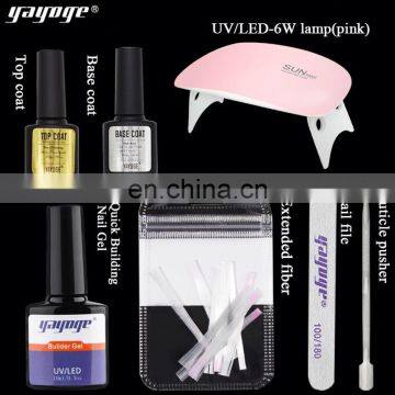Nail Polish Gel Set Gel Nail Polish Kit With Uv Lamp Light photo-4