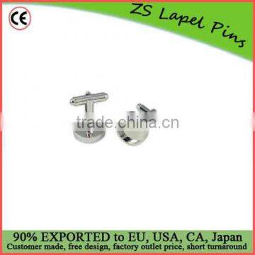 FREE artwork design custom style Round Photo Cufflinks