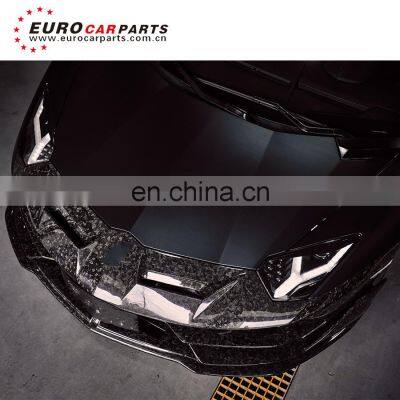 High Quality LP700 LP720 SVJ Forged Carbon Fiber Kit for LP700 LP720 Carbon Finber Front Bumper Rear Wing and Diffuser photo-5
