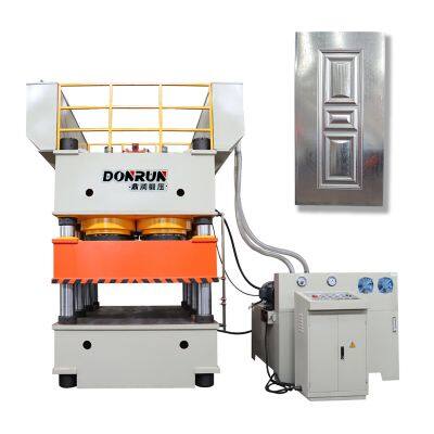 stailess steel door skin making machine 3600 ton metal embossing hydraulic press