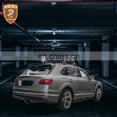 Bentley Bentayga Limited Edition W12 Carbon Fiber Rear Diffuser Lip photo-5