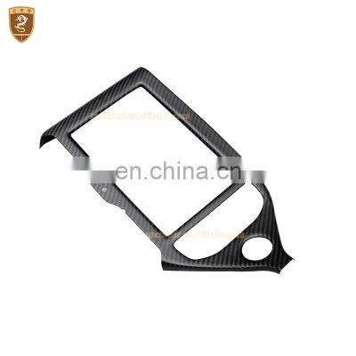 Replacement Parts OEM Style Carbon Fiber Car Interior Decoration Screen Display Frame For Mclaren 720S photo-2