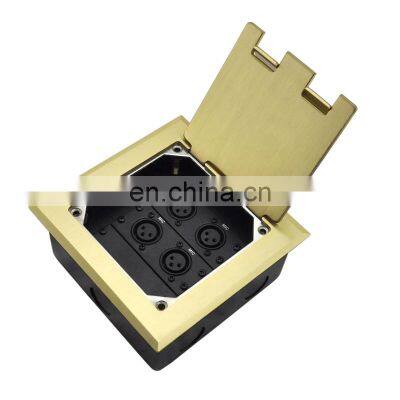 Audio Electrical Floor Outlet Box Sockets photo-3