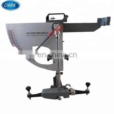 British Pendulum Skid Resistance Tester Pendulum Friction Coefficient Tester