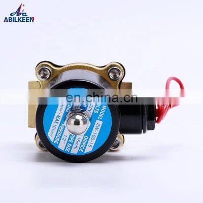 2W160-15 Normally Closed Type Direct Acting Electric Brass Solenoid Valve Price Water/Air Solenoid Valve