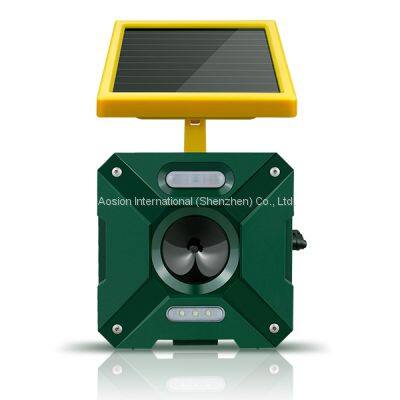 2022 Waterproof Solar Ultrasonic Animal Garden Cat Repeller photo-2