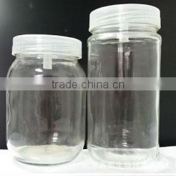 round shaped Tissue culture bottle with plastic lids