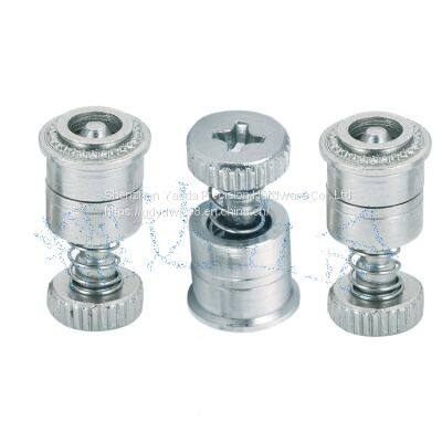 Stainless Steel Electronic Turned Fasteners Assembly CaptivePF7M-M3 M4 Spring Loaded Screw photo-3