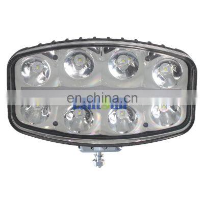 Lantsun 6459 64w Jumbo light OVAL straight neon position light LED Drive Work Light cars Aluminum 6500k 6500LM  IP68