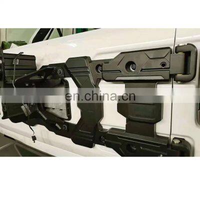 Offroad Tail door hinge with tire rack for Jeep Wrangler JL 4x4 car parts