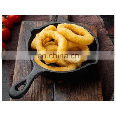 Good quality frozen prefried breaded squid ring