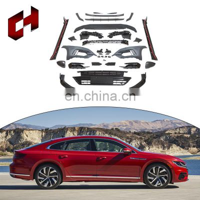 CH Hot Sales Installation Exhaust Auto Parts Grille Carbon Fiber Svr Cover Body Kit For Vw Arteon 2018-2020 To R Line