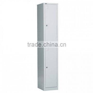 2 Door KD Vertical Steel Wardrobe Gym Locker photo-4