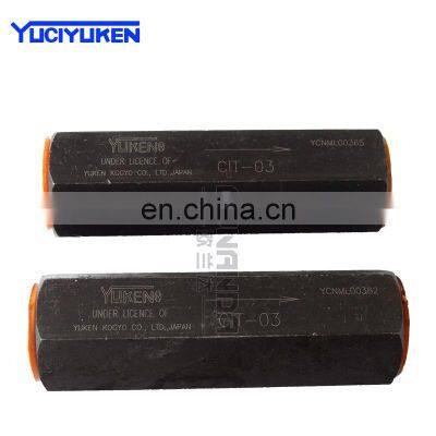 YUCI-YUKEN CIT-02/03/06/10-04/35/50-50 Straight check valve