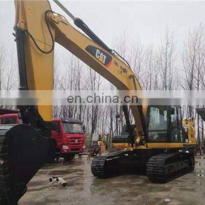 Оригинальный бывший в употреблении экскаватор Cat 320D 320D2 с гидромолотом