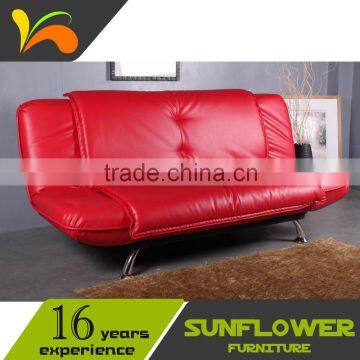 Best design red sofa practical modern design sofa cum bed