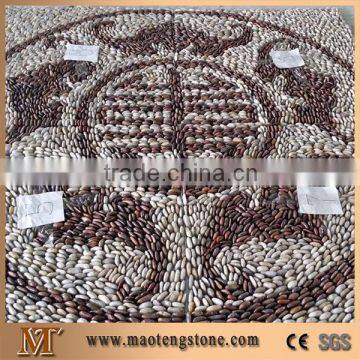 pebble stone mosaic for garden