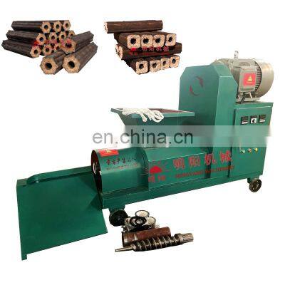 Small Briquette Machine Rice Husk Charcoal Machine Wood Round Bamboo Stick Making Machine