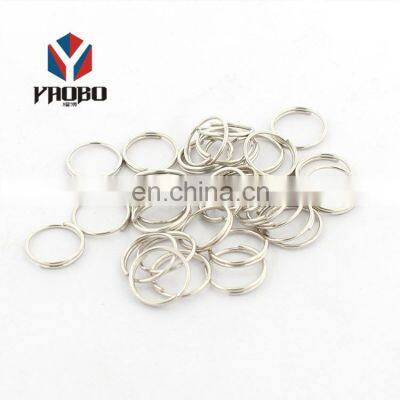 Cheap Price Small Metal Key Hooks Chain Key Ring Split Rings 25mm